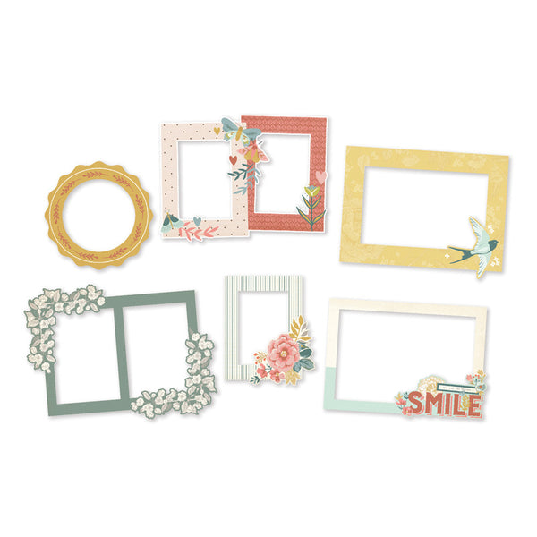 Simple Stories - Wildflower - Chipboard Frames