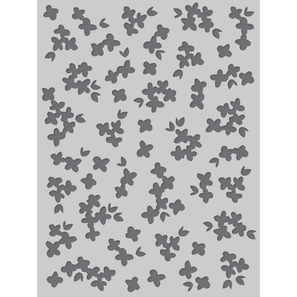 Simple Stories - Wildflower - 6 x 8 Stencil - Wild Flower