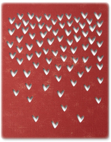 Sizzix - Tim Holtz - Falling Hearts die set