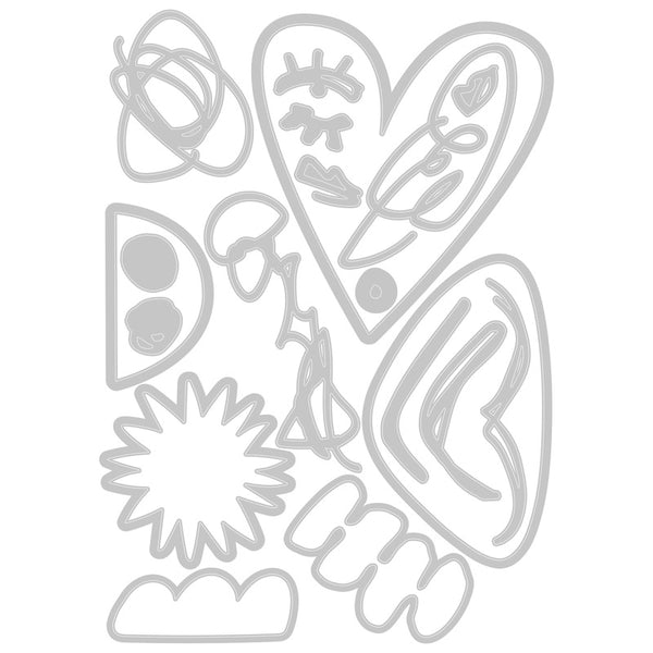 Sizzix - Tim Holtz - Abstract Faces