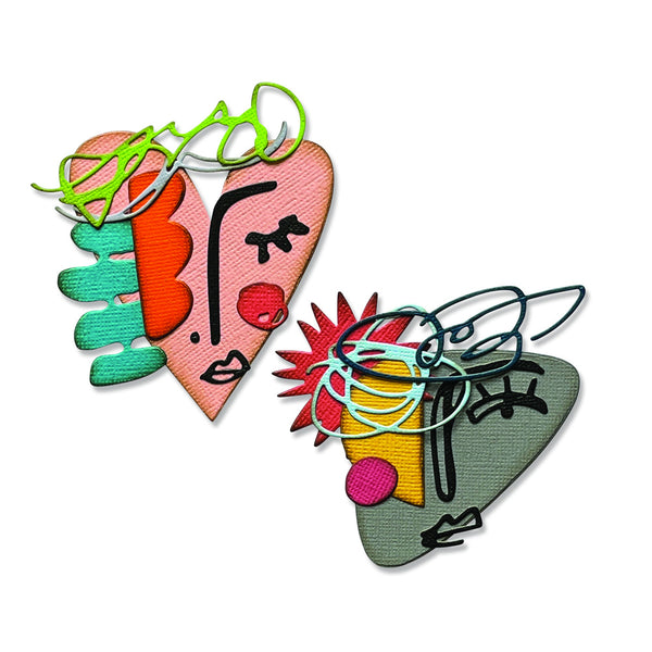 Sizzix - Tim Holtz - Abstract Faces