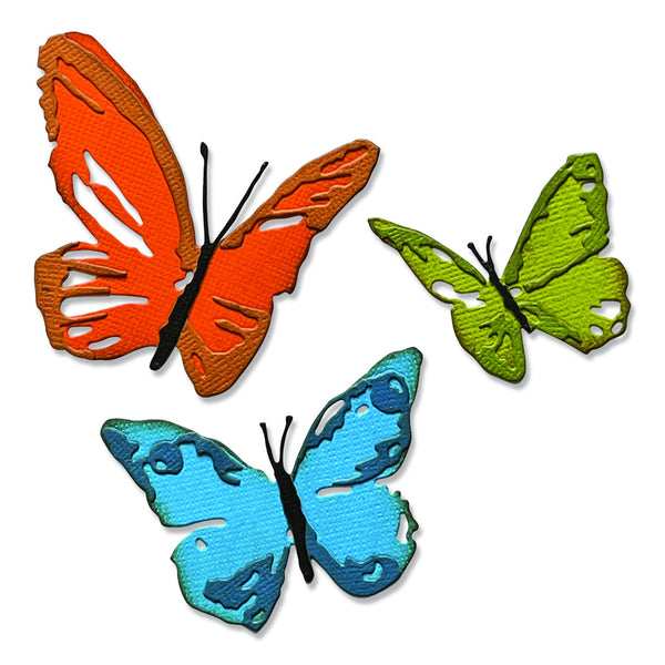 Sizzix - Tim Holtz - Brushstroke Butterflies