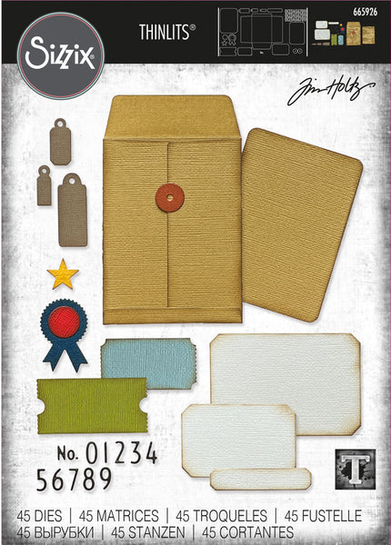 Sizzix - Tim Holtz - Collector Thinlits Die set
