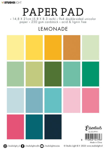 Studio Light - Essentials Paper Pad - Lemonade