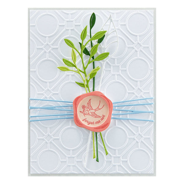 Spellbinders - Faux Wax Seals stamp & die cutting set