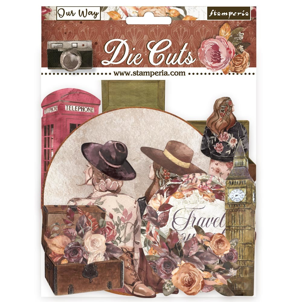 Stamperia - Our Way - Assorted Die Cuts