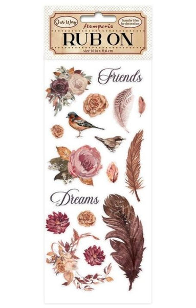 Stamperia - Our Way - Rub-Ons