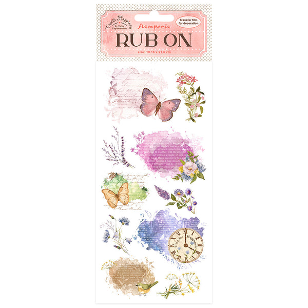 Vicky Papaioannou - Create Happiness - Welcome Home - Manuscript Rub-Ons