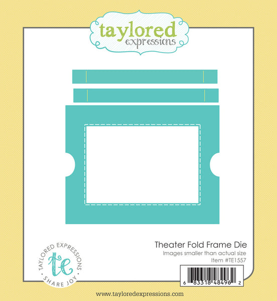 Taylored Expressions - Theater Fold Frame die