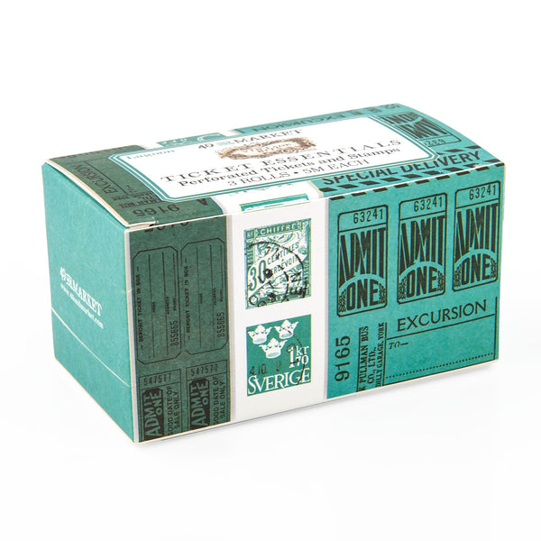 49 and Market - Vintage Bits - Ticket Essentials - Lagoon