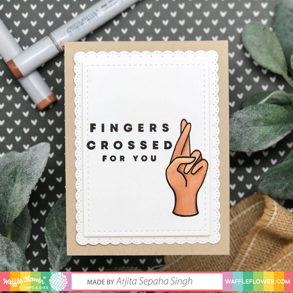 Waffle Flower - A2 Lacy Layers die set