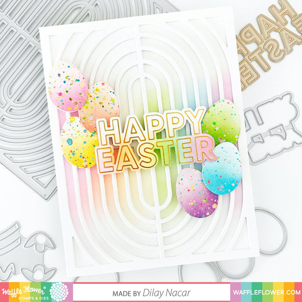 Waffle Flower - Mini Eggs die