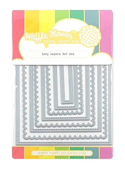 Waffle Flower - A7 Lacy Layers die set