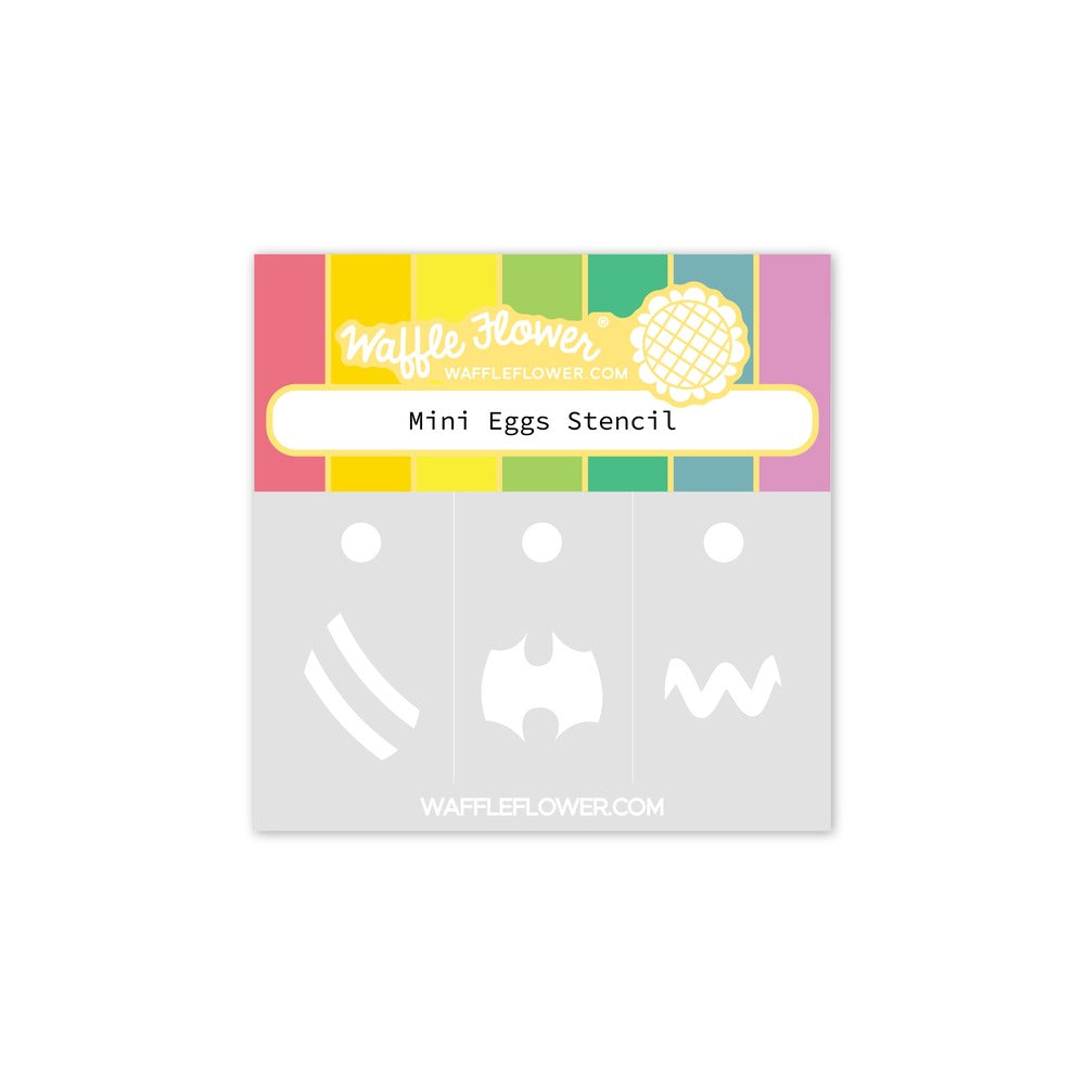 Waffle Flower - Mini Eggs Stencil