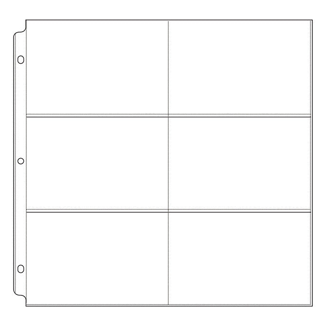 We R Memory Keepers - 12 x 12 Page Protectors - (6) 4 x6 Pockets