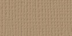 American Crafts - 12x12 Textured Cardstock - Caramel
