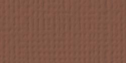 American Crafts - 12x12 Textured Cardstock - Chocolate