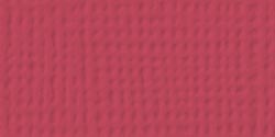 American Crafts - 12x12 Textured Cardstock - Crimson