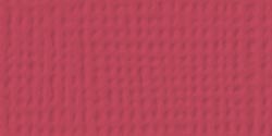 American Crafts - 12x12 Textured Cardstock - Crimson