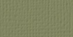 American Crafts - 12x12 Textured Cardstock - Olive