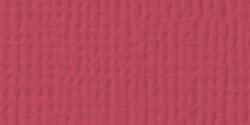 American Crafts - 12x12 Textured Cardstock - Scarlet