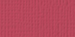 American Crafts - 12x12 Textured Cardstock - Scarlet