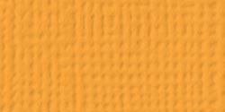 American Crafts - 12x12 Textured Cardstock - Tangerine