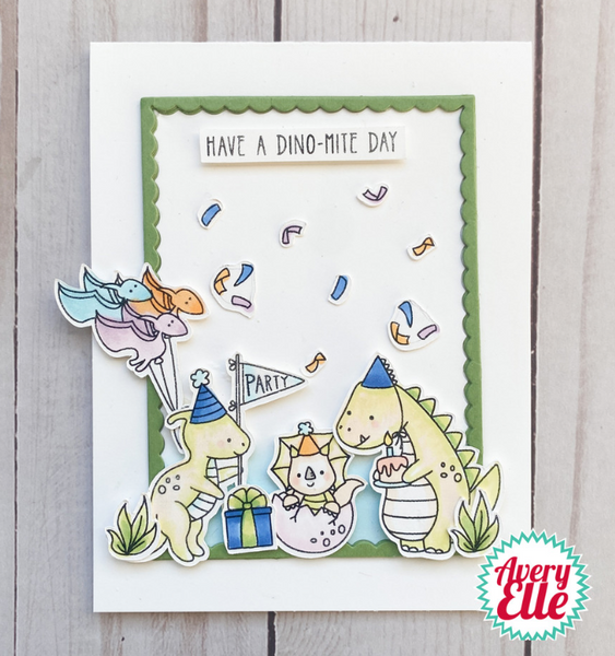 Avery Elle - Dino-mite Day Coordinating die set