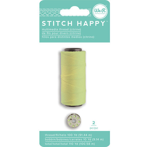 We R Memory Keepers - Stitch Happy - Thread - Citrine
