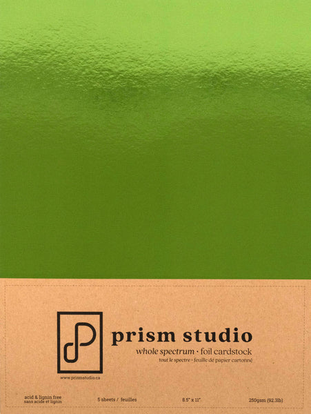 Prism Studio - Foil Cardstock - Emerald