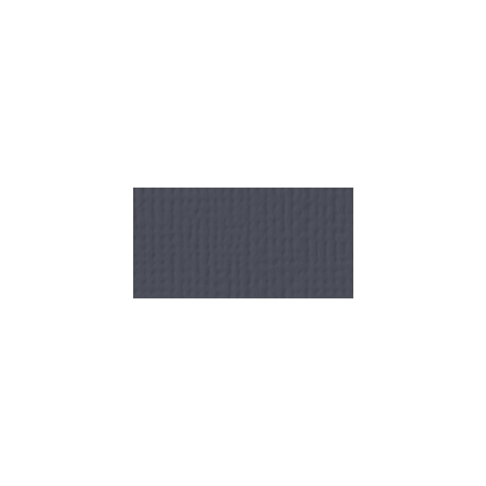 American Crafts - 12x12 Textured Cardstock - Graphite
