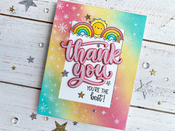 Taylored Expressions - Oh My Word - Thank You Coordinating Die