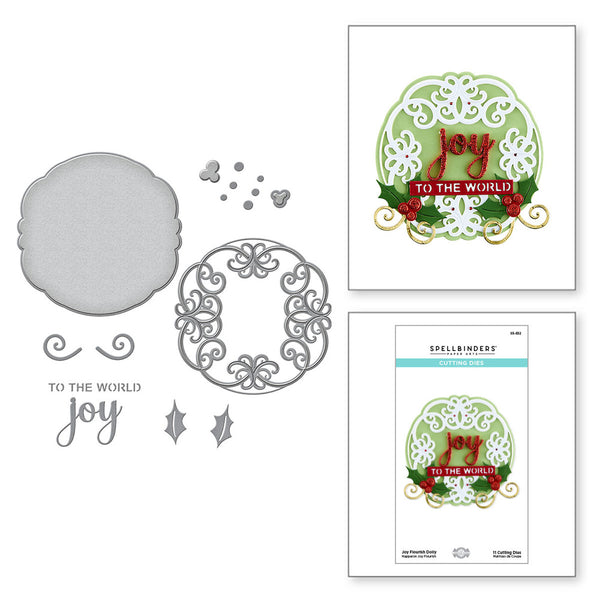 Spellbinders - Joy Flourish Doily Die Set