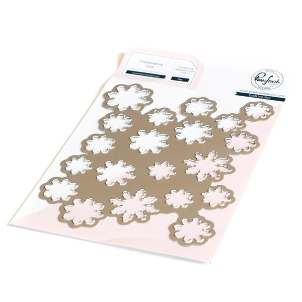 Pinkfresh Studio - Snowflakes Background Die
