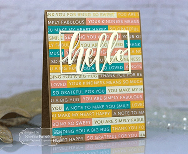 Taylored Expressions - Simple Strips - Original stamp set