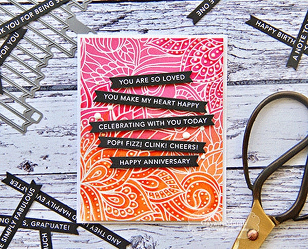 Taylored Expressions - Simple Strips - Original stamp set
