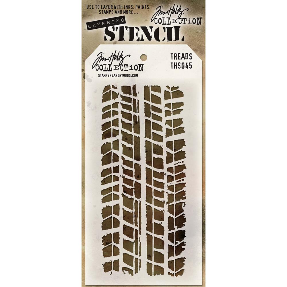 Tim Holtz - Layering Stencil - Treads