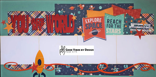 Good Vibes By Design - You Are My World - Page Kit