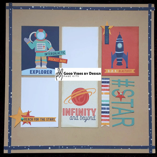 Good Vibes By Design - You Are My World - Page Kit