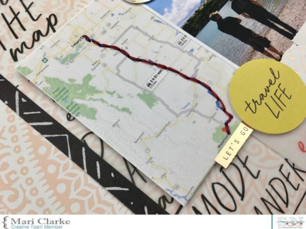 Stitch a Travel Map | Mari Clarke