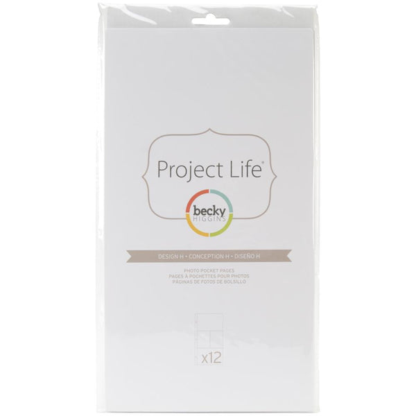 Project Life - Design H - 6 x 12 Photo Pocket Pages