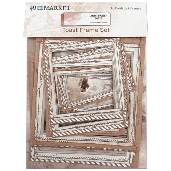 49 and Market - Colour Swatch - Toast Frame Set