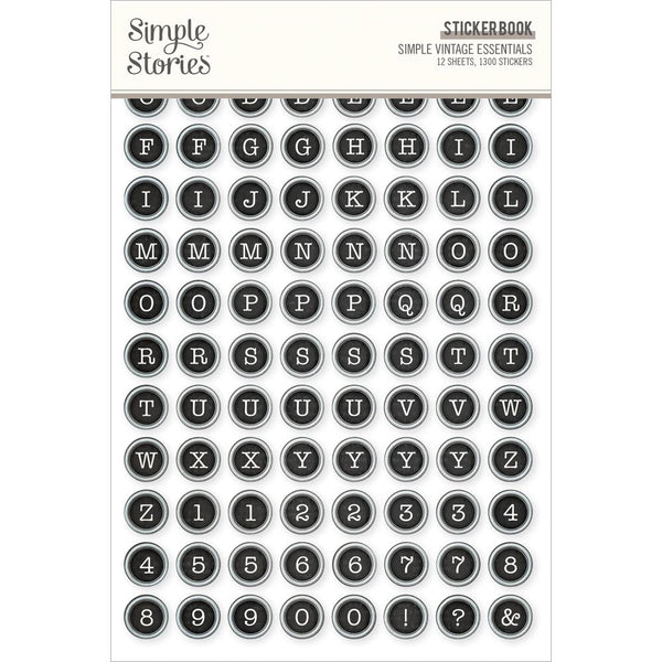 Simple Stories - Simple Vintage Essentials - Sticker Book