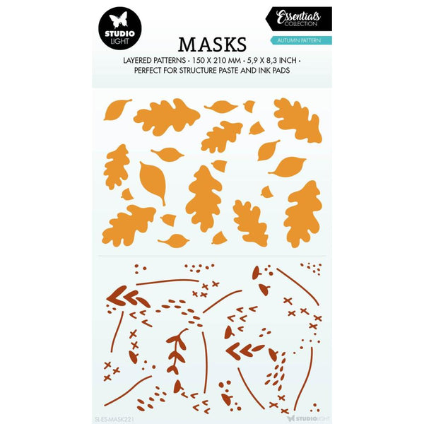 Studio Light - Essentials Collection - Autumn Layered Pattern Stencil