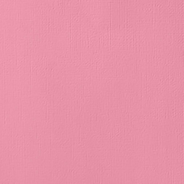 American Crafts - 12 x 12 Textured Cardstock - Salmon