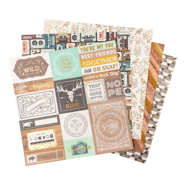 American Crafts - Cedar House - 12 x 12 Paper Pad