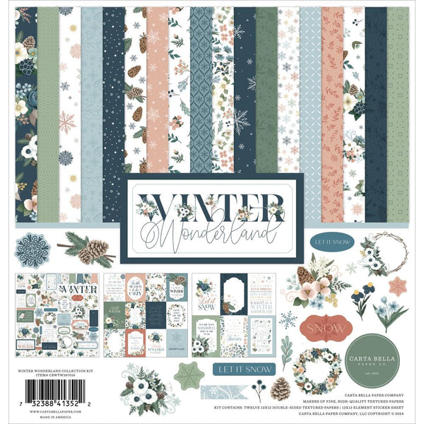 Carta Bella - Winter Wonderland - 12 x 12 Collection Kit