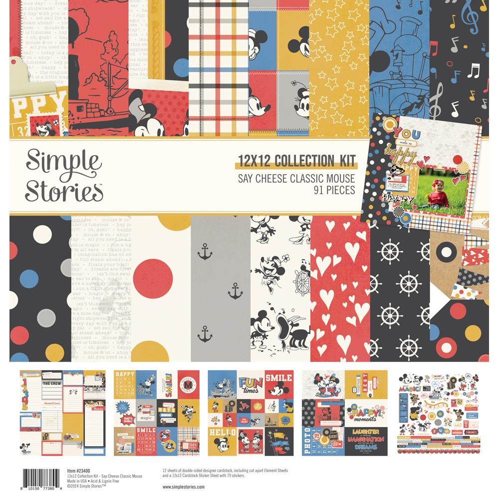 Simple Stories - Say Cheese - Classic Mouse 12 x 12 Collection Kit