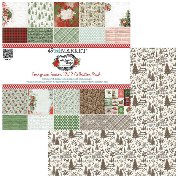 49 & Market - Evergreen Season - 12 x 12 Collection Pack