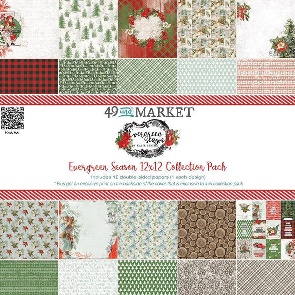 49 & Market - Evergreen Season - 12 x 12 Collection Pack